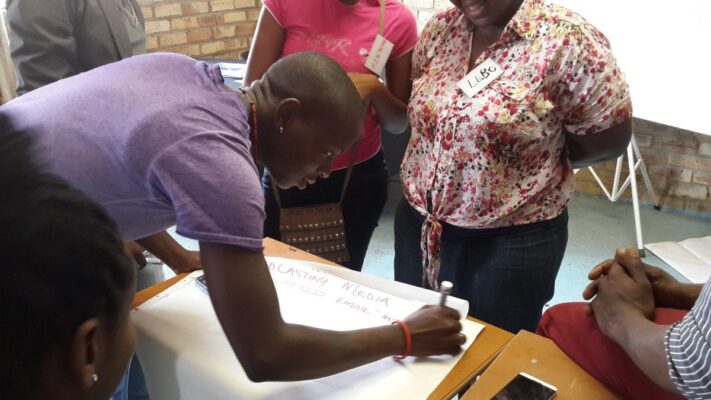 One Man Can partners with community radio stations and local government