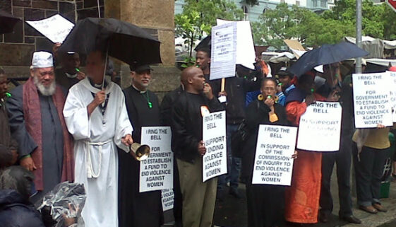 Sonke rings the bell against gender-based violence on Women’s Day