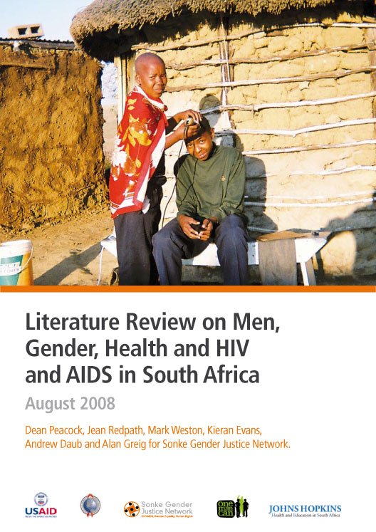 Literature Review on Men, Gender, Health and HIV and AIDS in South Africa