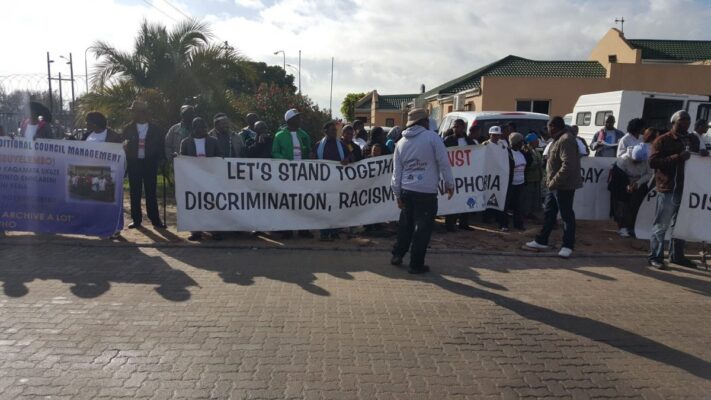 Sonke joins civil society organisations and Delft community in peaceful march against xenophobia