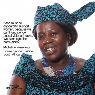 Sonke at centenary of the Women’s International League for Peace and Freedom
