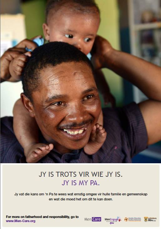 MenCare ‘You are my Father’ Posters (Afrikaans) - Trots
