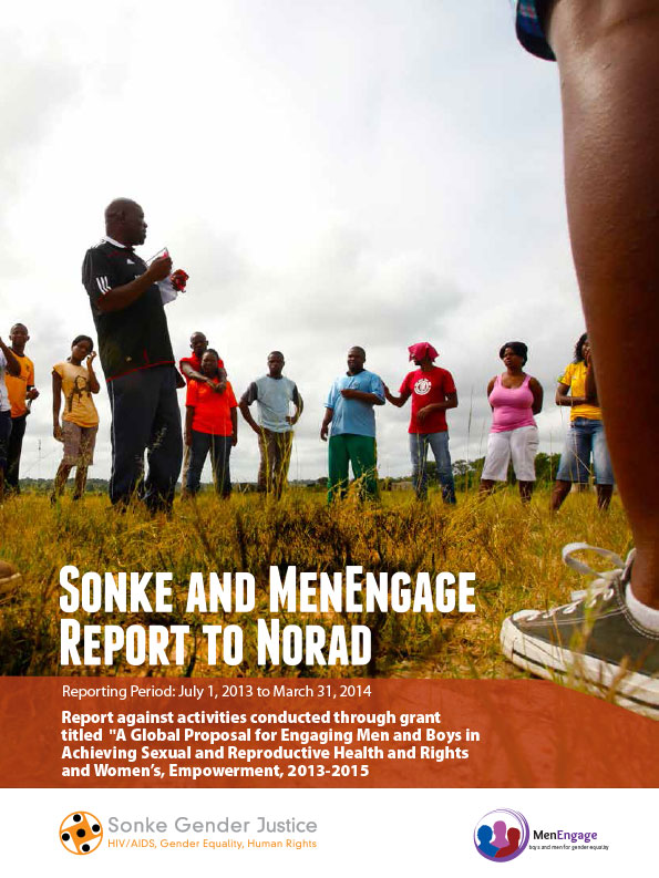 Sonke and MenEngage Report to Norad April 2014