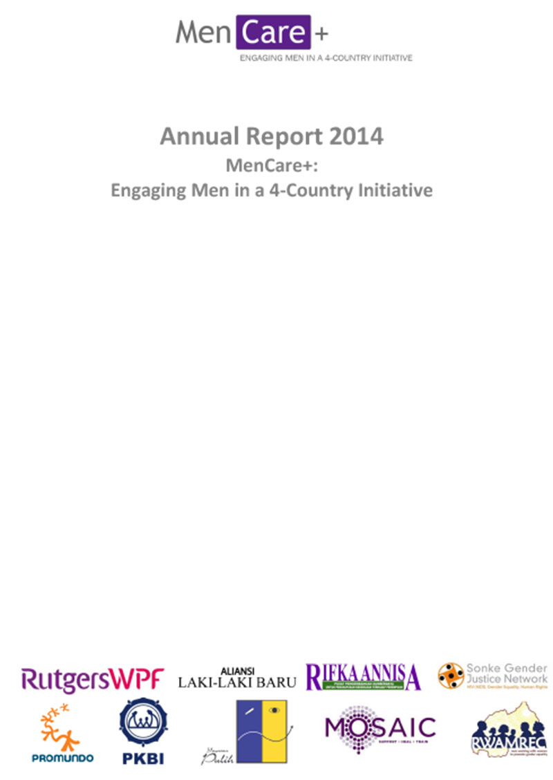 Annual-Report-2014-MenCare