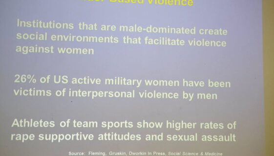 Photographs from Sonkes short course on Womens Health1