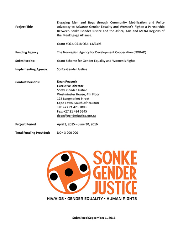 Sonke Report Norad