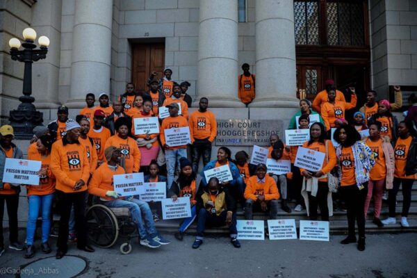 Community Action Team protests for greater oversight of South African prisons
