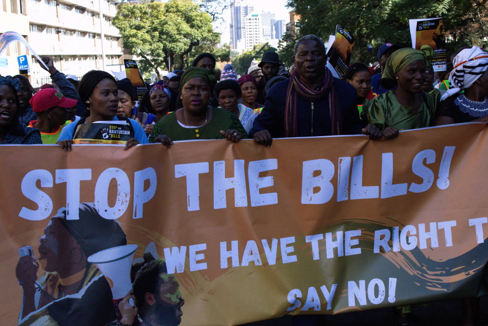March Stop Bantustan Bills