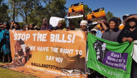 March to Stop Bantustan Bills