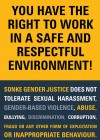 Sonke Zero Tolerance Poster