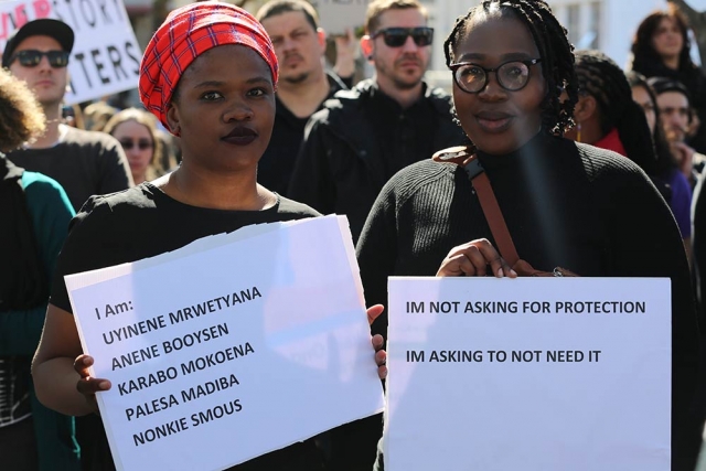 Womxn Protest Against Gbv