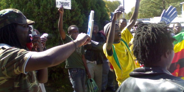Zimbabwean Protesters