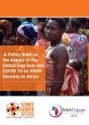 Impact Global Gag Rule Covid Srhr Services Africa