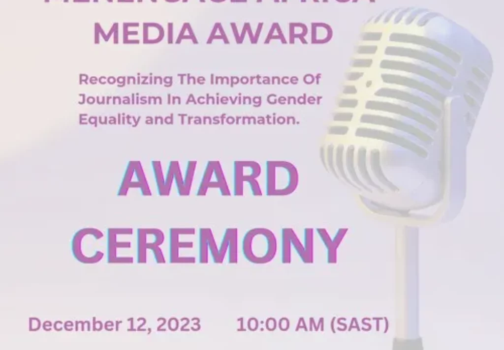MenEngage Africa Khopho Bodibe media awards