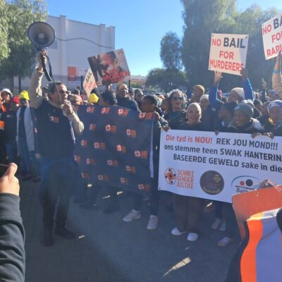 Sonke leads Gender-Based Violence and Femicide march in Kimberly